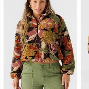 KACEY HIGH PILE FLEECE PULLOVER